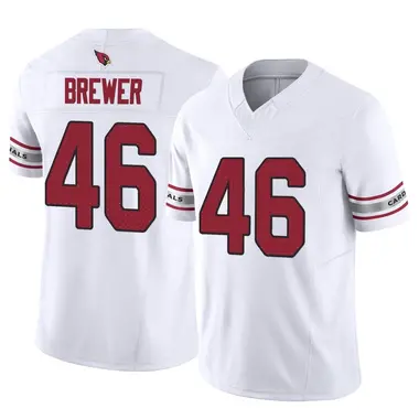 Aaron Brewer Youth Arizona Cardinals Nike Vapor Untouchable Jersey -  Limited White