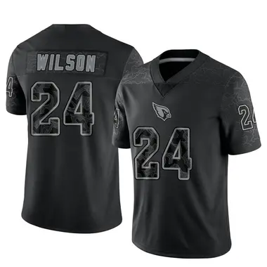 Men's Nike Arizona Cardinals Adrian Wilson Reflective Jersey - Black Limited