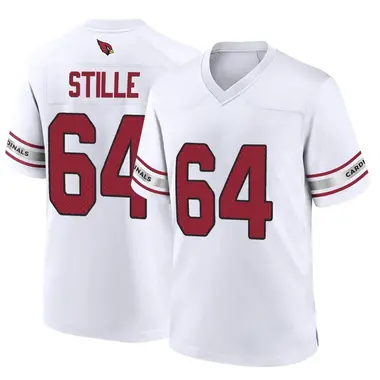 Men's Nike Ben Stille Cardinal Arizona Cardinals Team Game Jersey Size: 3XL