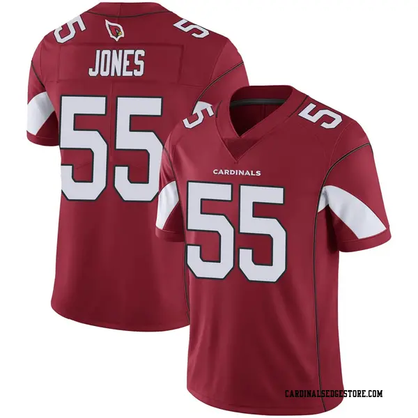 Men's Nike Arizona Cardinals Chandler Jones Cardinal 100th Vapor Jersey ...