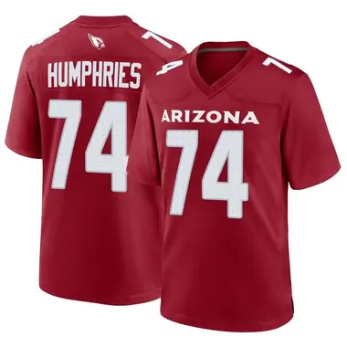 D.J. Humphries Women's Nike White Arizona Cardinals Custom Game Jersey Size: Large