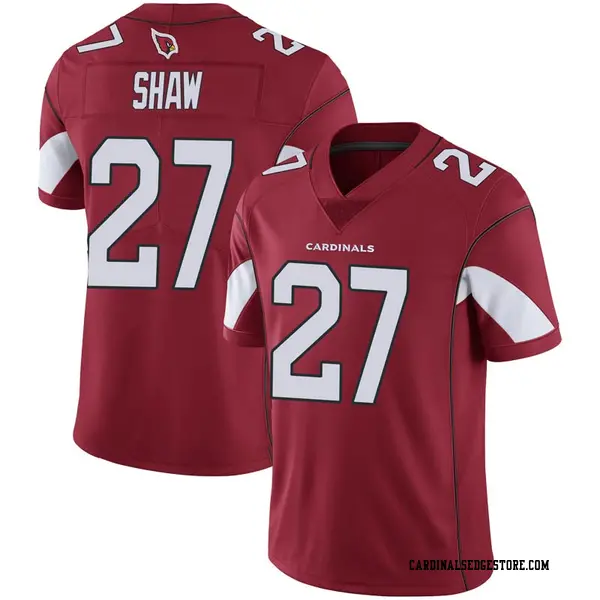 Men's Nike Arizona Cardinals Josh Shaw Cardinal 100th Vapor Jersey ...