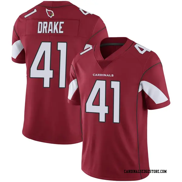 Men's Nike Arizona Cardinals Kenyan Drake Cardinal 100th Vapor Jersey ...