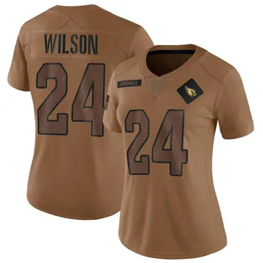 Women's Nike Arizona Cardinals Adrian Wilson 2023 Salute To Service Jersey - Brown Limited